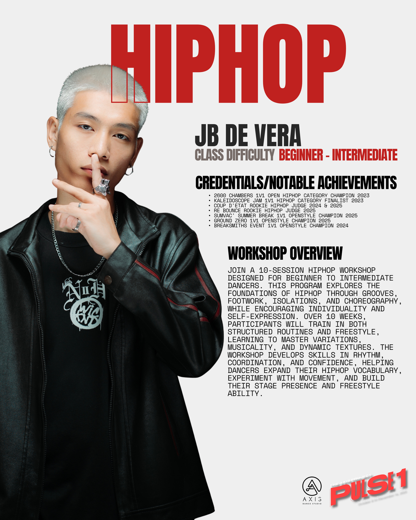 Hip Hop (Beginner–Intermediate)