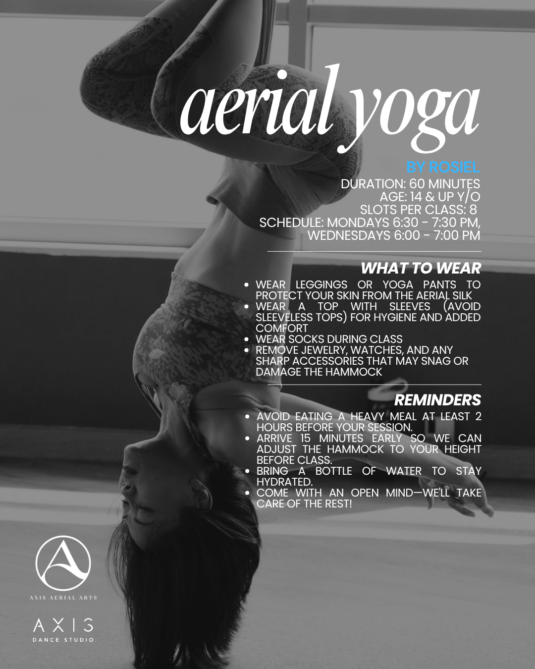 Aerial Yoga - Rosiel (PRE REG)