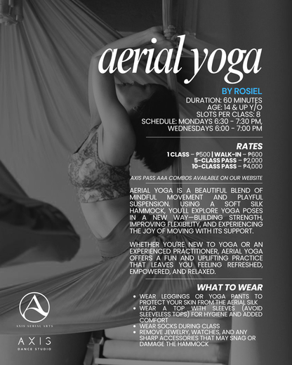 Aerial Yoga - Rosiel (PRE REG)
