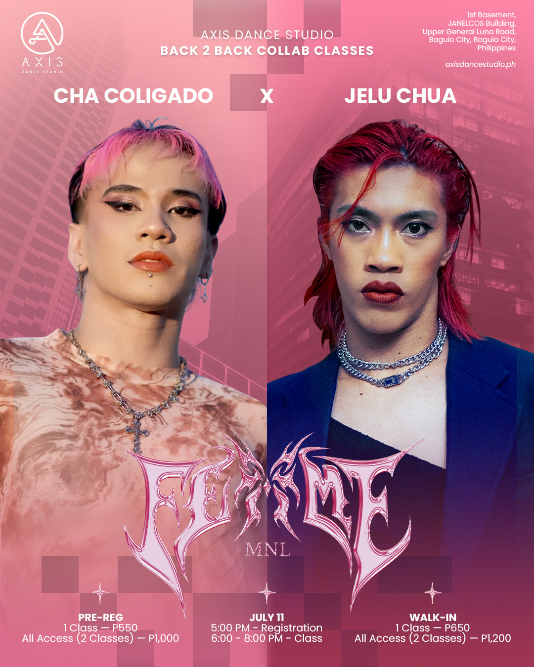 Special Guest: FEMME MNL BACK 2 BACK COLLAB CLASSES