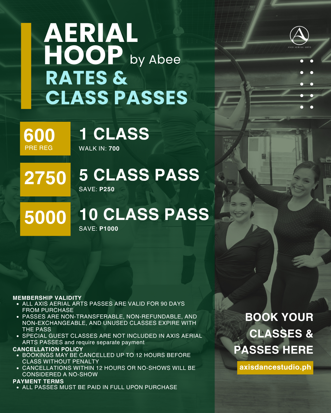 Aerial Hoop - Abee (PRE REG)