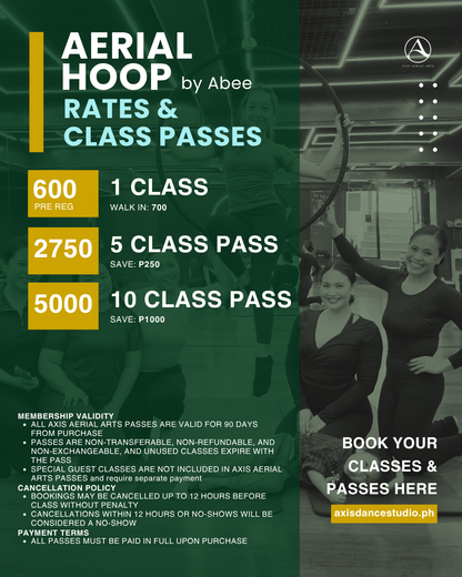 Aerial Hoop - Abee (PRE REG)