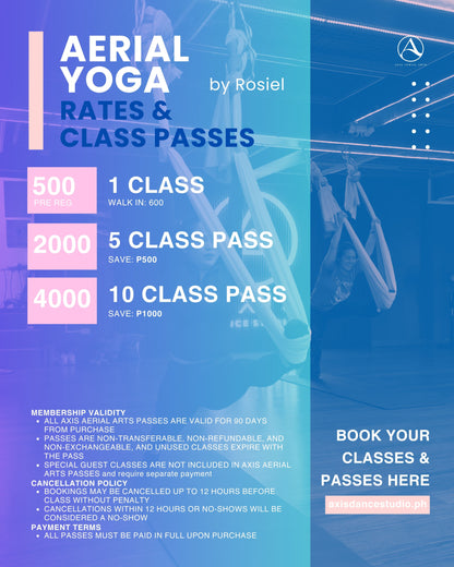 Aerial Yoga - Rosiel (PRE REG)