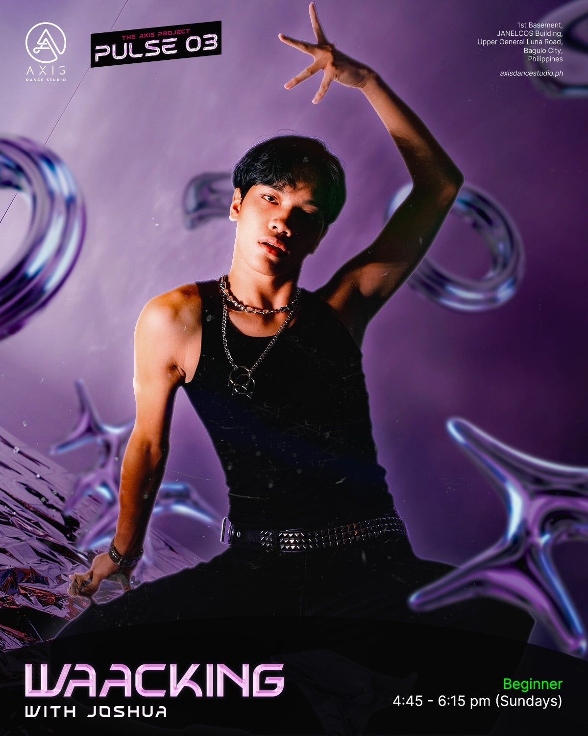 Waacking (Joshua): Pulse 03 Workshop