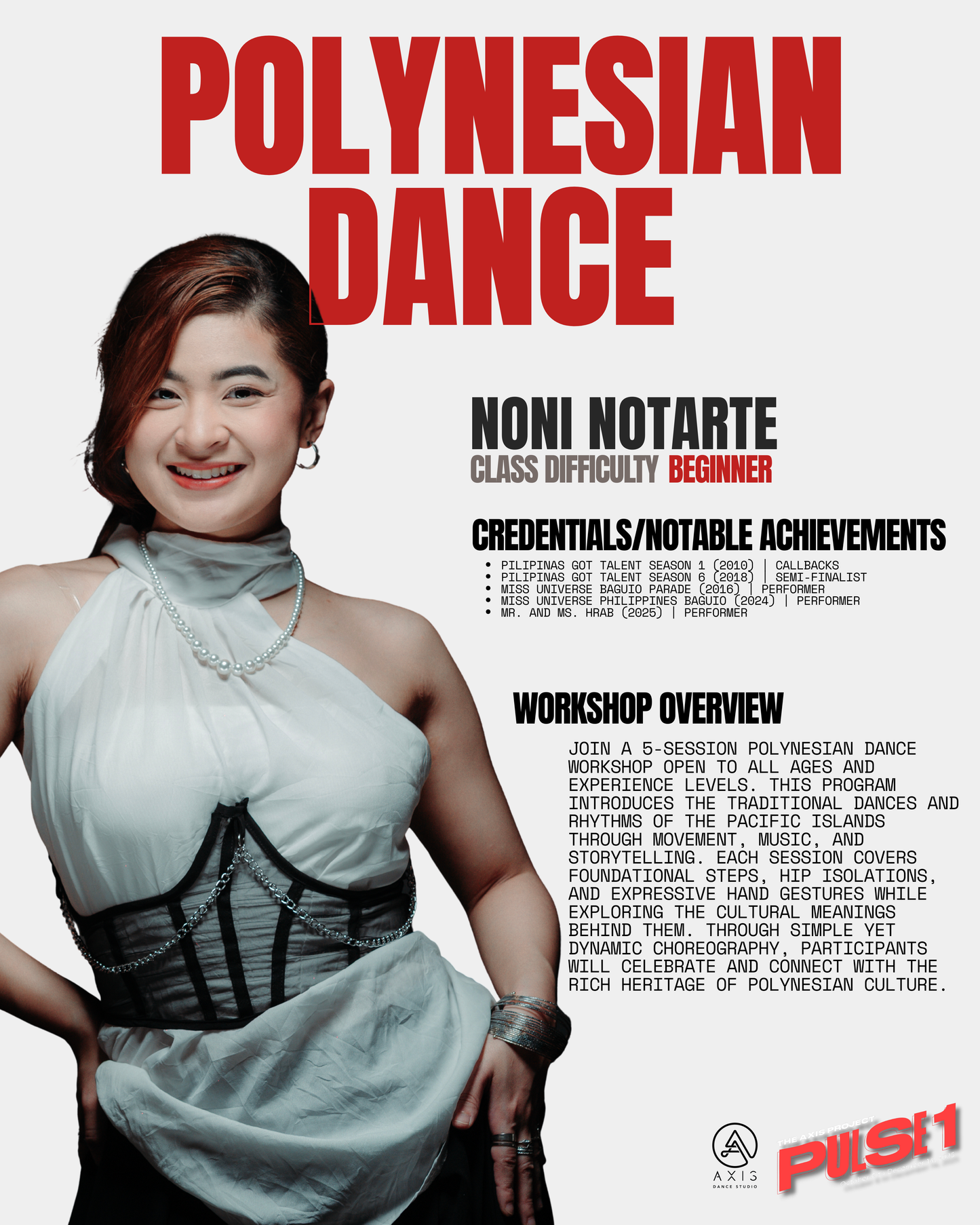 Polynesian Dance (Half Workshop, Beginner)