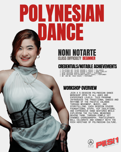 Polynesian Dance (Half Workshop, Beginner)